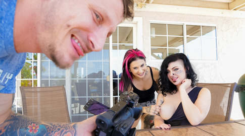 Luna lavey pov joanna angel mr pete small hands luna lavey. It was Luna Lavey's first time shooting porn ever, and originally she was supposed to have sex Small Hands, but it made her nervous, so I enlisted Mr. Pete to ease her into our smutty ways and out of her shyness. This curvy and heavily pierced and modified Burning Angel newbie with a Petrichor tattoo on her face found Mr. Pete rather entycing, and he found her big titties, charming blue eyes, and thick butt have sexing delicious. They engange in some rough foreplay and oral outdoors, and then move it inside for a hot and large POV have sex fest!